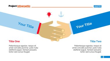 El Sıkışma Diyagramı Slayt Şablonu