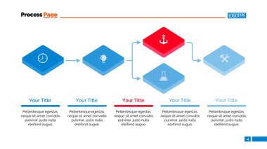 Blok Şeması Diyagramı Slayt Şablonu