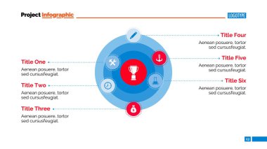İşlem Infographic slayt şablonu