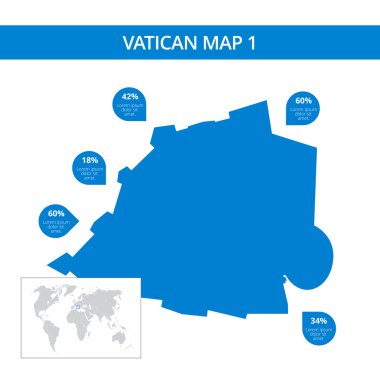 Vatikan Haritası şablonu 1