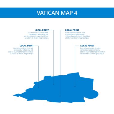 Vatikan Haritası şablonu 4