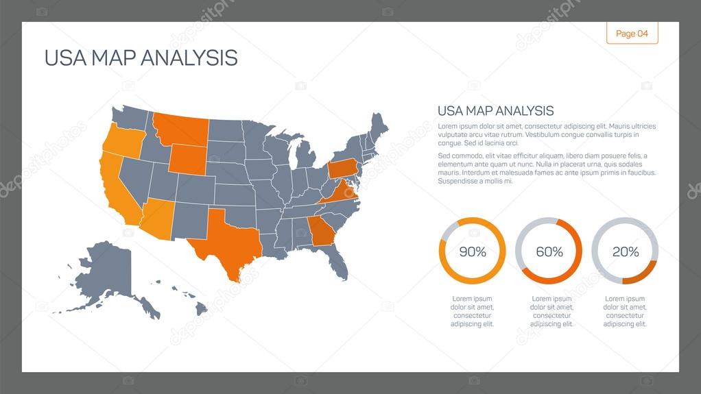 USA map analysis