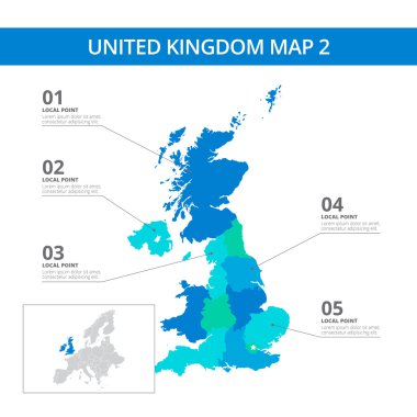 Amerika Birleşik Devletleri Haritası şablonu 2