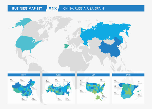 Набор бизнес карт 13
