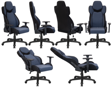 Oyun koltuğu izole, şeffaf arkaplan, mobilya PNG