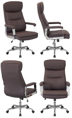 Ofis sandalyesi izole, şeffaf arka plan, mobilya PNG