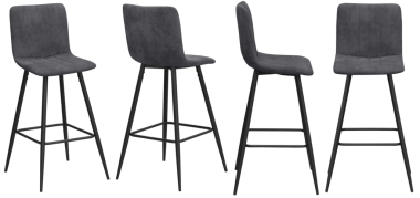 Stüdyoda gerçek bar taburesi fotoğraflandı ve şeffaf arka planda izole edildi. Yastıklı, metal veya ahşap bacaklı modern bar sandalyesi, mutfak adaları, ev barları, yemek içleri, iç tasarım projeleri, mobilya katalogları