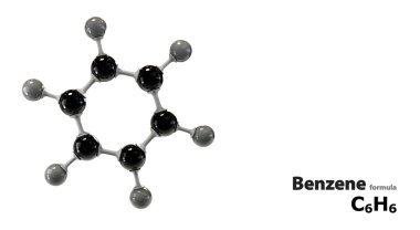 moleküler yapısı benzen C6h6