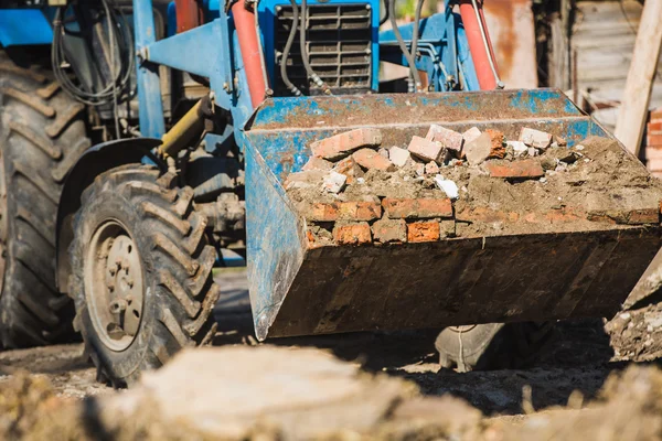 Construction waste remooving — Stock Photo, Image