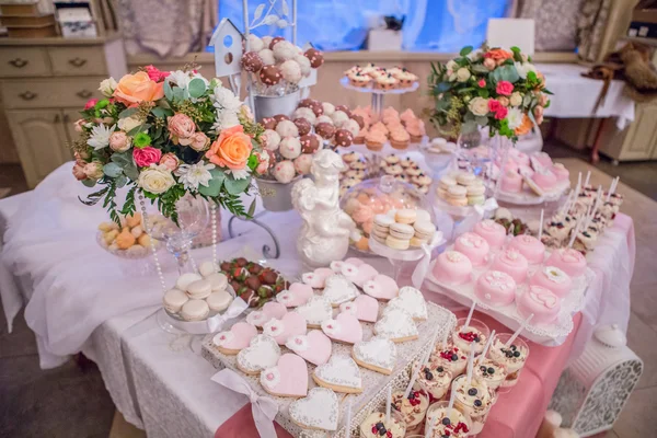 Noite de decoração de casamento — Fotografia de Stock