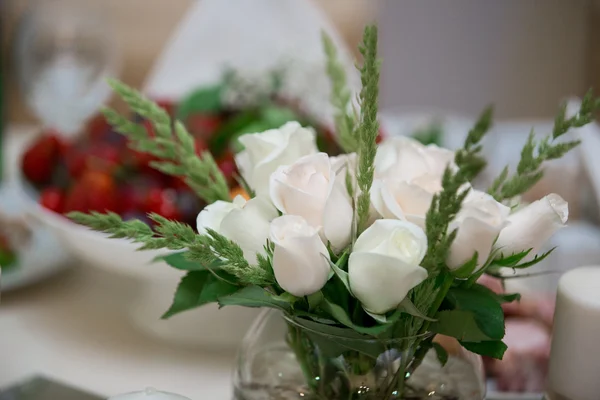 Noite de decoração de casamento — Fotografia de Stock