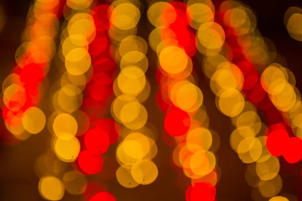 Defocused kerstverlichting — Stockfoto