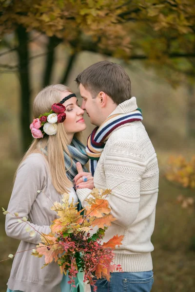 Höst bröllop i stil med boho — Stockfoto