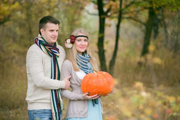 Boda de otoño al estilo del boho — Foto de Stock