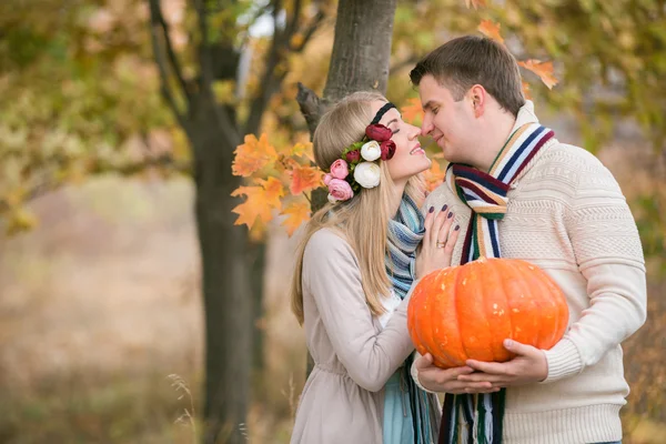 Boda de otoño al estilo del boho — Foto de Stock