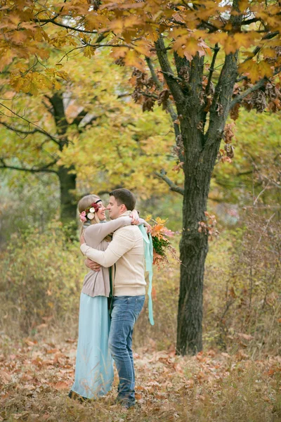 Casamento de outono no estilo de boho — Fotografia de Stock