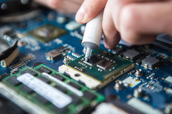 Computer literacy repair — Stock Photo, Image