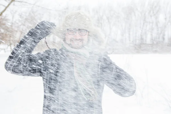 Happy  man thumbing up