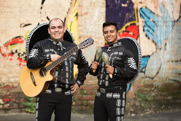 Músicos callejeros mexicanos —  Fotos de Stock