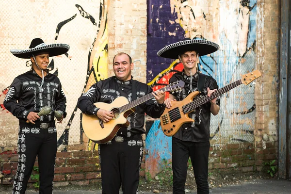 Musicisti di strada messicani — Foto Stock