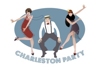 Charleston Party. 1920s style