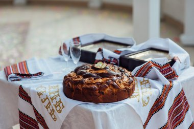 lezzetli düğün somun misafirler için hazır