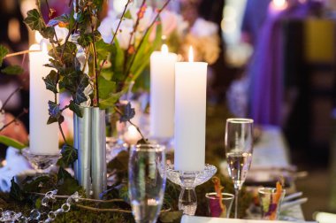 Düğün ya da olay için tablo ayarı