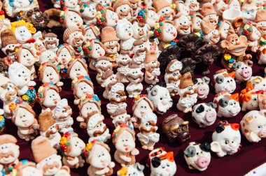  Birçok Ukraynalı Hatıra - kil figürin 