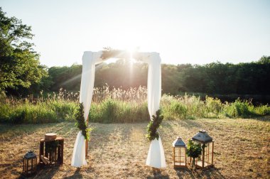 düğün töreni dekorasyon