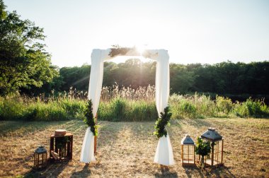 düğün töreni dekorasyon