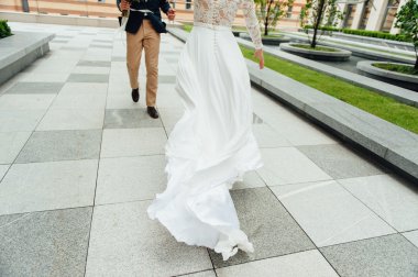 Sevgili Şehir Parkı üzerinde tutun el ile çalışan