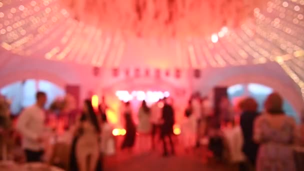 Pared de luces intermitentes proyector escenario de pared led parpadeante chromlech clubLights — Vídeo de stock