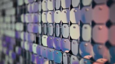 Akşamları renkli karelerin fotoğraf alanı.