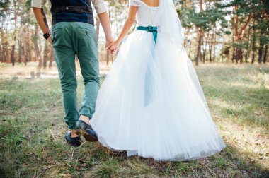 Sevgili Şehir Parkı üzerinde tutun el ile çalışan