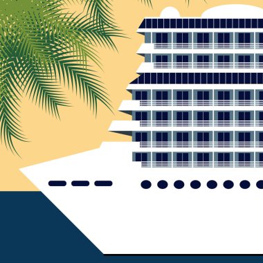 Yolcu gemisi. Vacation.Travel