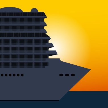 Yolcu gemisi. Vacation.Travel