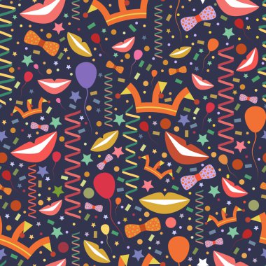 Vektör desen Nisan aptal gün veya Birthday.Funny için arka plan