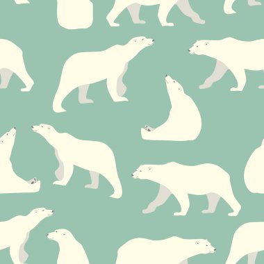 Kutup ayıları seamless modeli