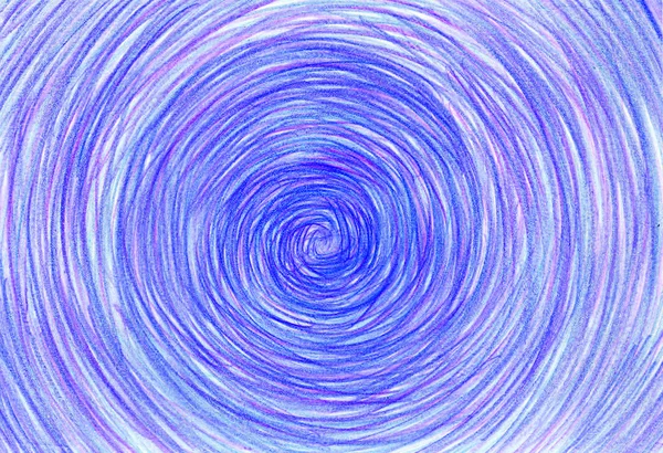 Bleistift Hintergrund Whirlpool blau — Stockfoto