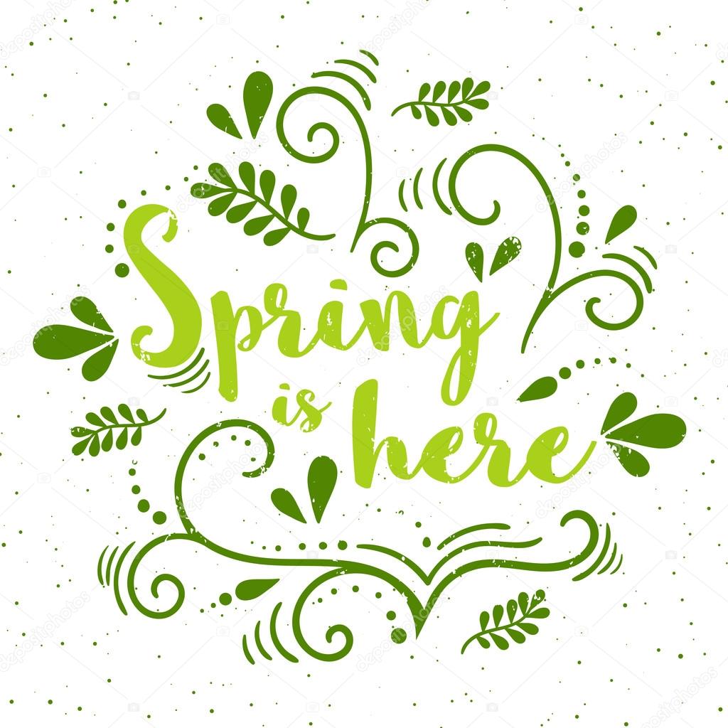 Spring Is Here
