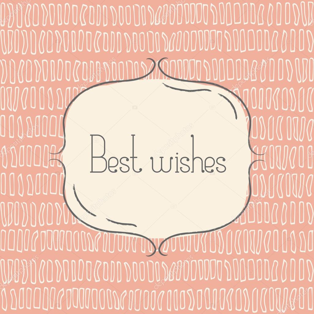 Vector Tmplate For Greeting Card Wedding Invitation Or Menu Best