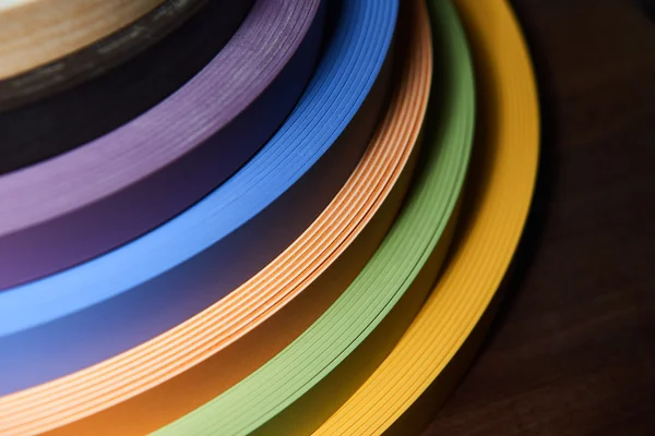 renkli termoplastik kenarları kümesi
