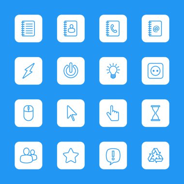 satırı web simgesi üzerinde beyaz yuvarlatılmış dikdörtgen ayarla