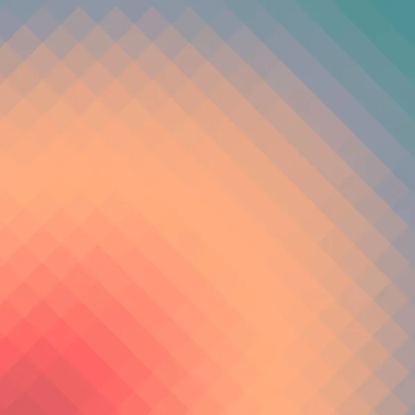 Схід сонця/захід сонця абстрактний вінтажний стиль багатокутника — стоковий вектор