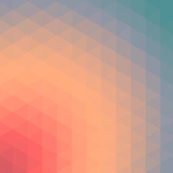 Sunrise / sunset abstrait vintage fond polygone style — Image vectorielle