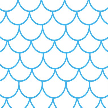 balık pulları pürüzsüz desen