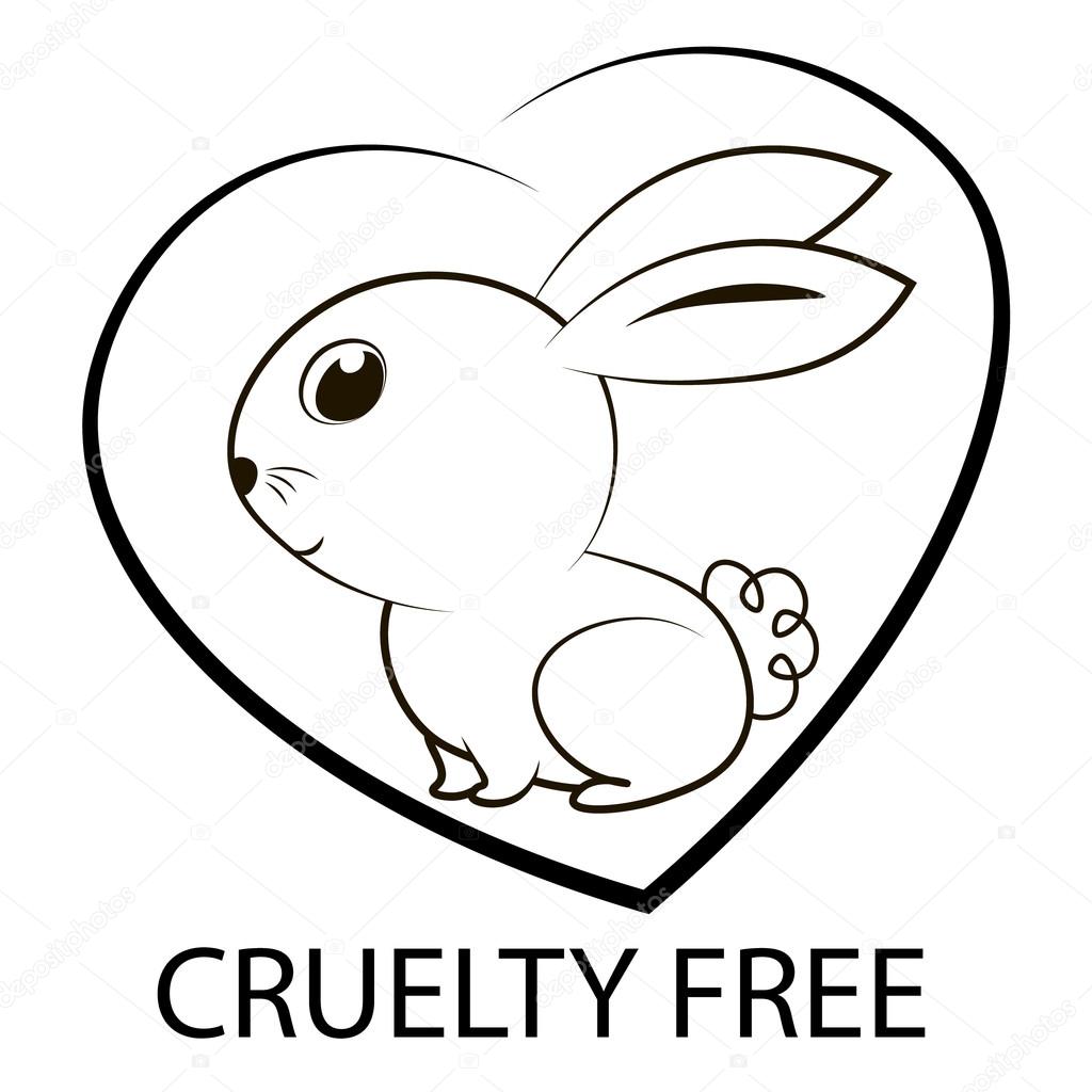 Animal cruelty free icon design. Animal cruelty free symbol design. Product  not tested on animals sign with bunny rabbit. Vector illustration. Stock  Vector Image by © #112205500