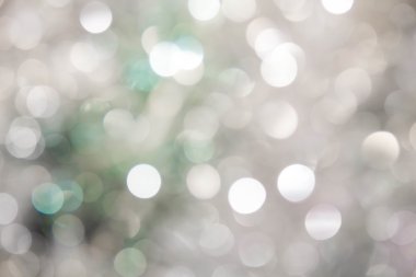 Mavi arka plandaki ışıklar. tatil bokeh. Soyut. Noel. Defokus ve yıldız ile şenlikli