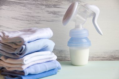 Arka plan manuel göğüs pompası