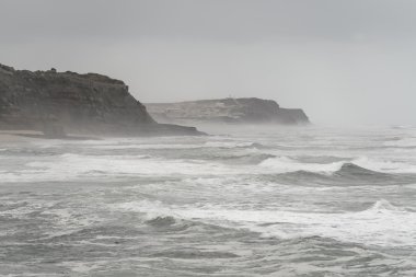 fırtınalı Atlantik Okyanusu